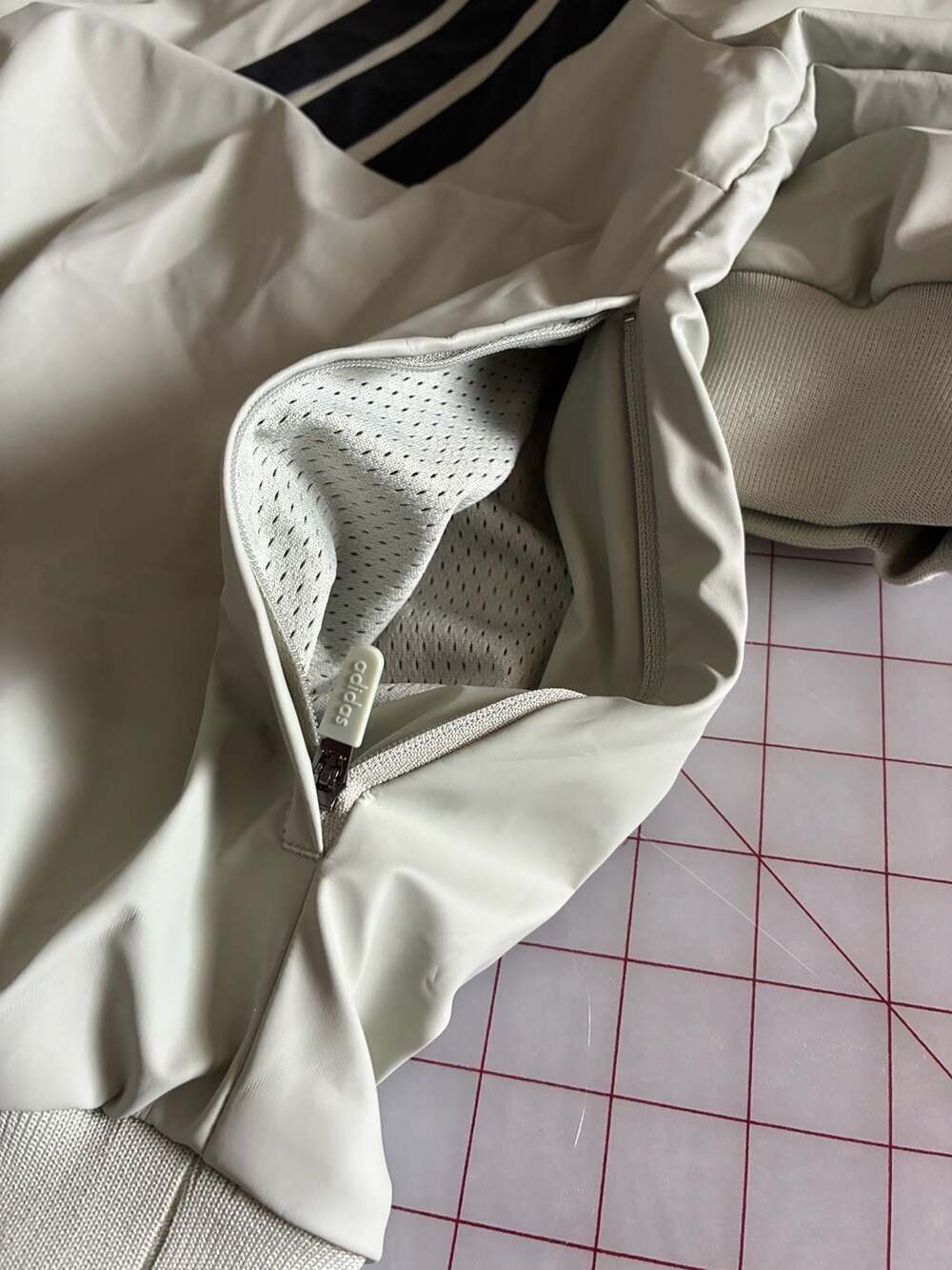 Adidas Basketball Full Zip Track Jacket Sample - Picture 7 of 10
